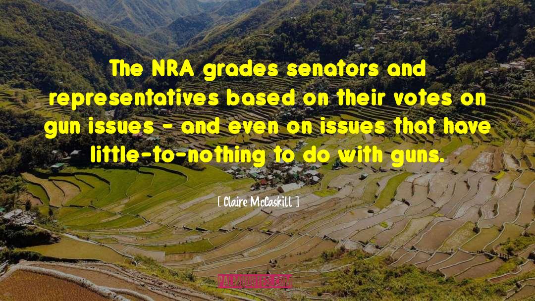 Nra quotes by Claire McCaskill