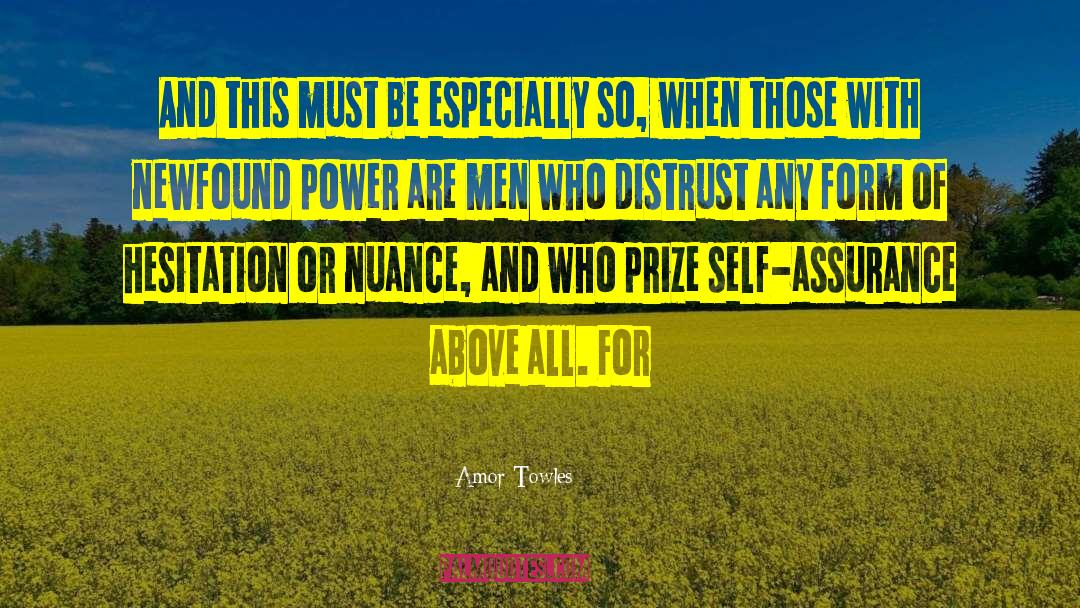 Nuance quotes by Amor Towles