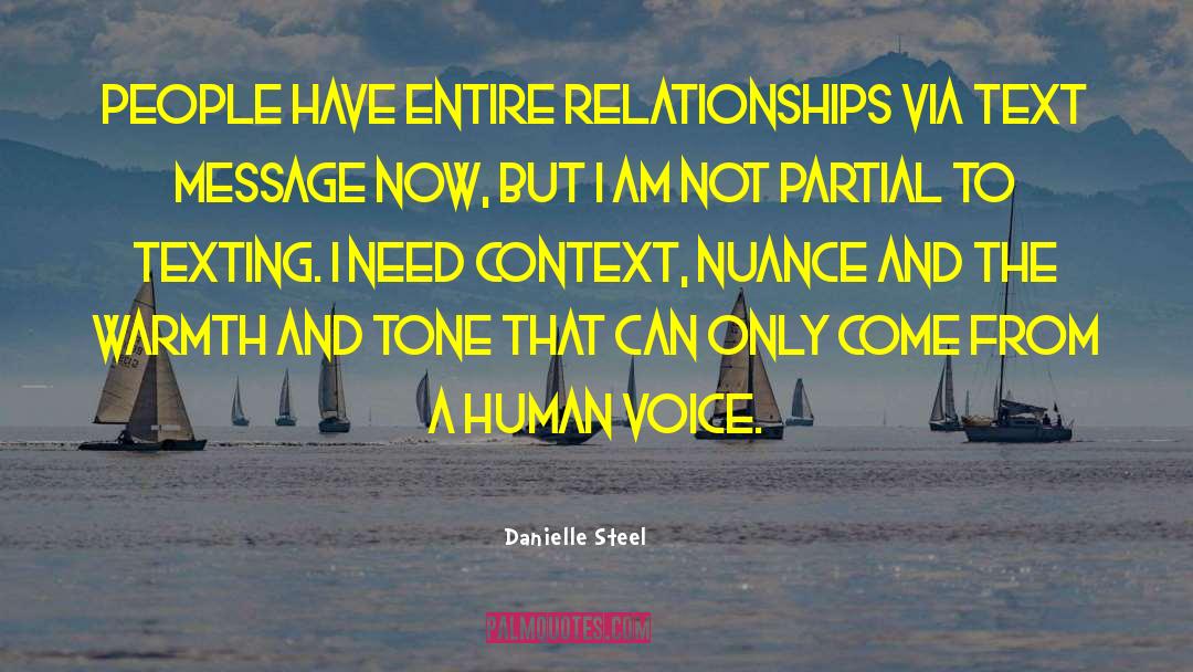 Nuance quotes by Danielle Steel
