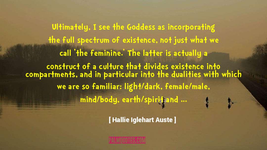 Nubian Goddess quotes by Hallie Iglehart Auste