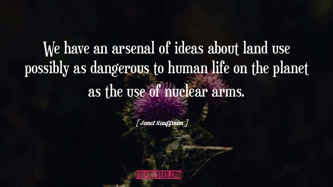 Nuclear Arms quotes by Janet Kauffman