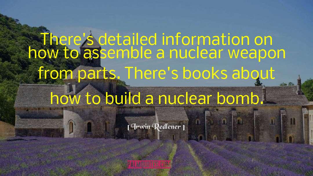 Nuclear Bomb quotes by Irwin Redlener