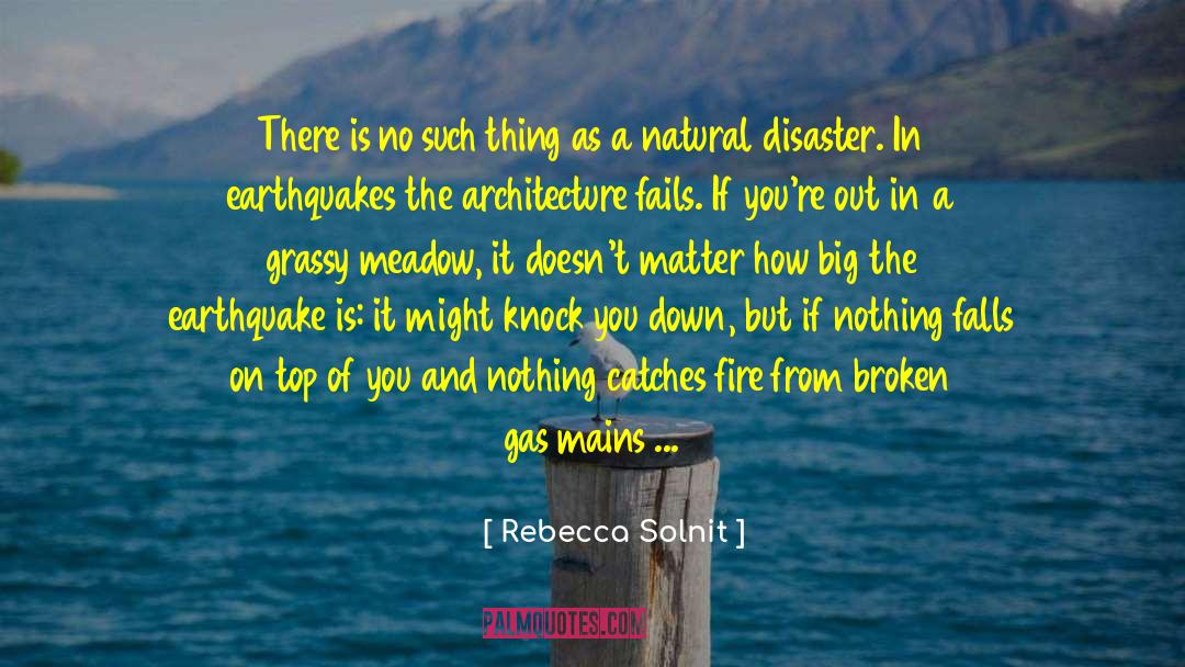 Nuclear Disaster quotes by Rebecca Solnit