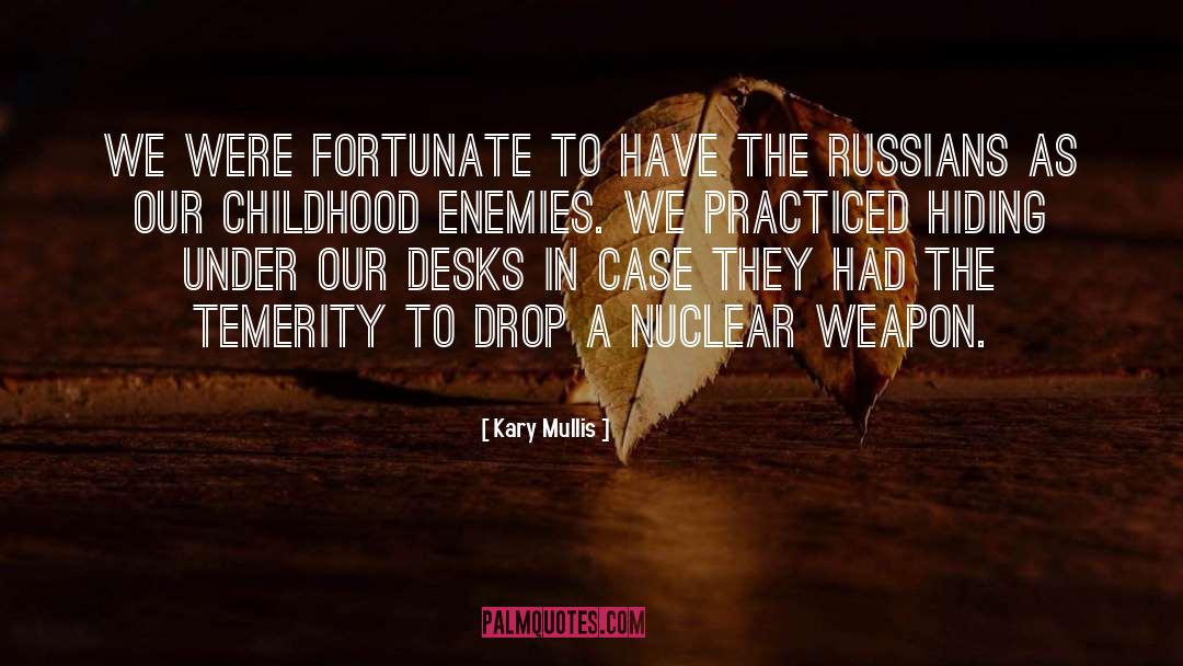 Nuclear Disasters quotes by Kary Mullis