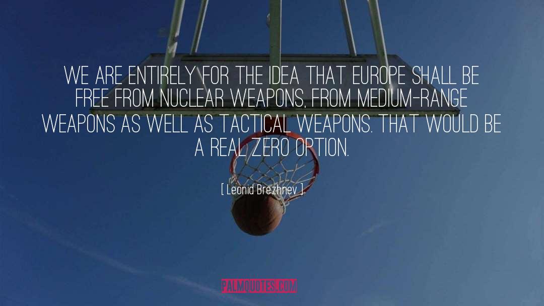 Nuclear Free World quotes by Leonid Brezhnev