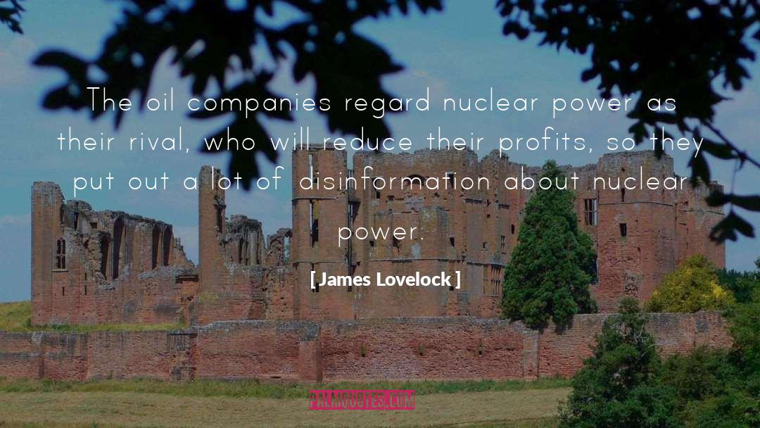 Nuclear Gamblers quotes by James Lovelock