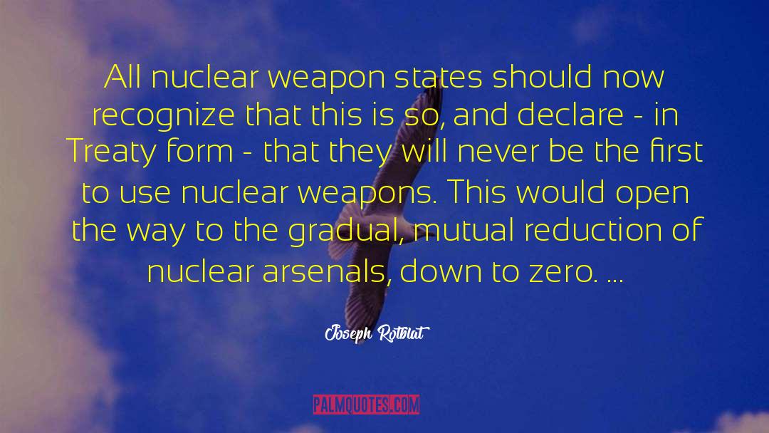 Nuclear Gamblers quotes by Joseph Rotblat