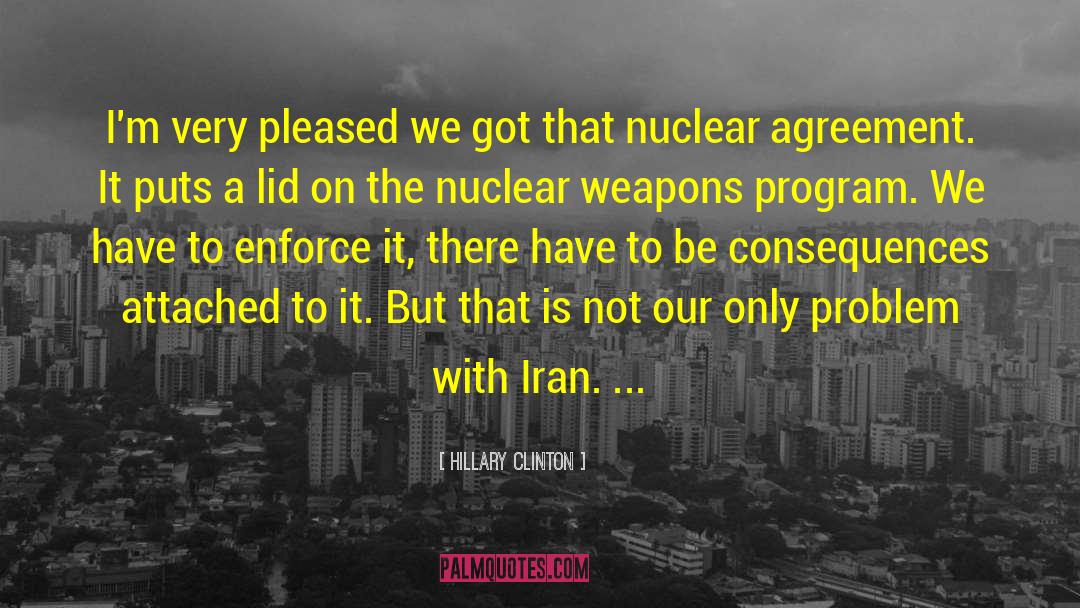 Nuclear Gamblers quotes by Hillary Clinton