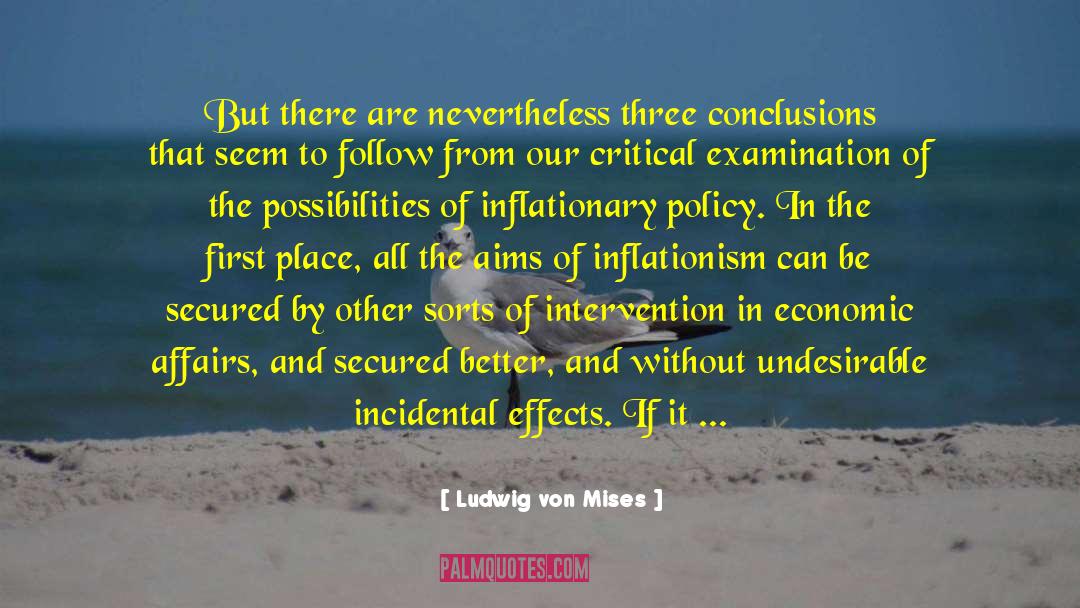 Nuclear Policy quotes by Ludwig Von Mises