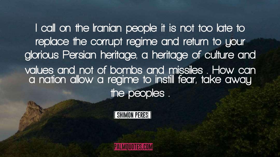 Nuclear Program Of Iran quotes by Shimon Peres