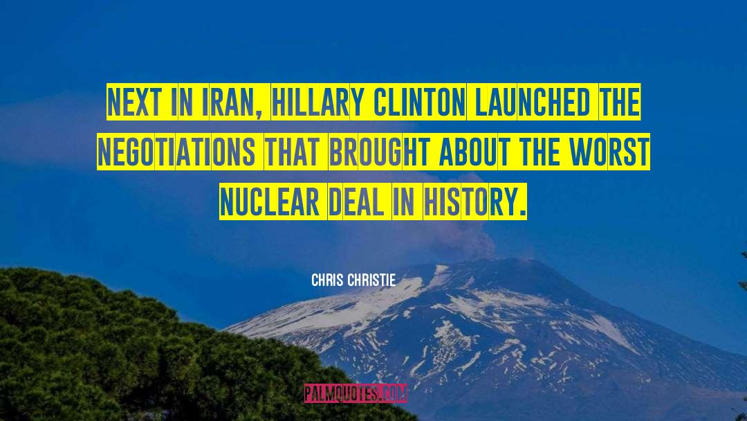 Nuclear Proliferation quotes by Chris Christie