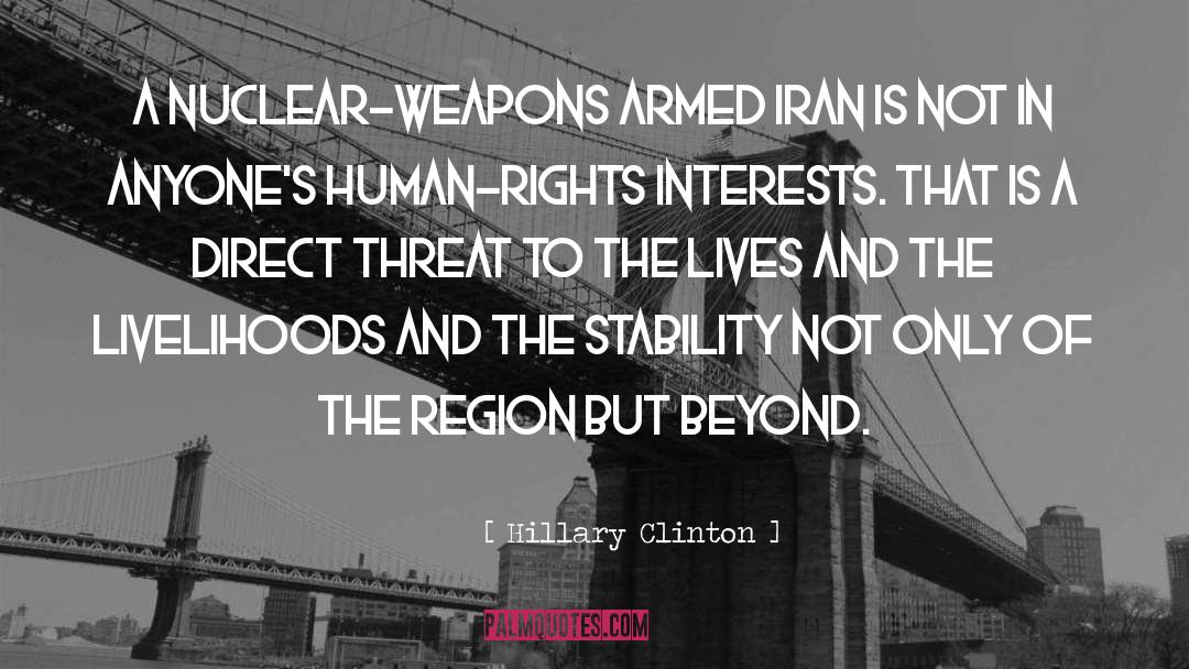 Nuclear Proliferation quotes by Hillary Clinton