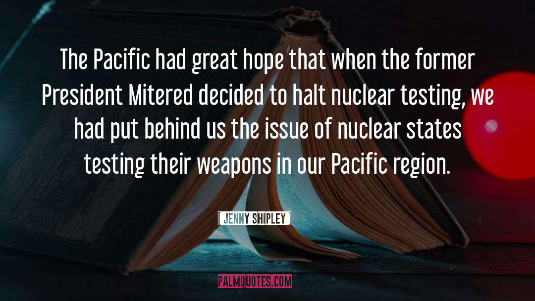 Nuclear quotes by Jenny Shipley