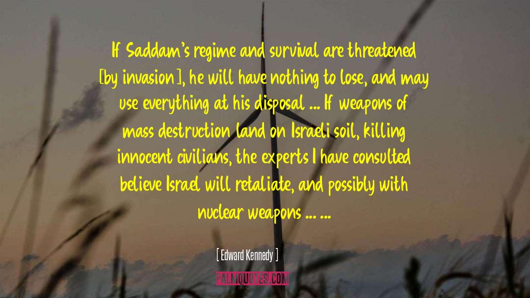 Nuclear Terrorism quotes by Edward Kennedy