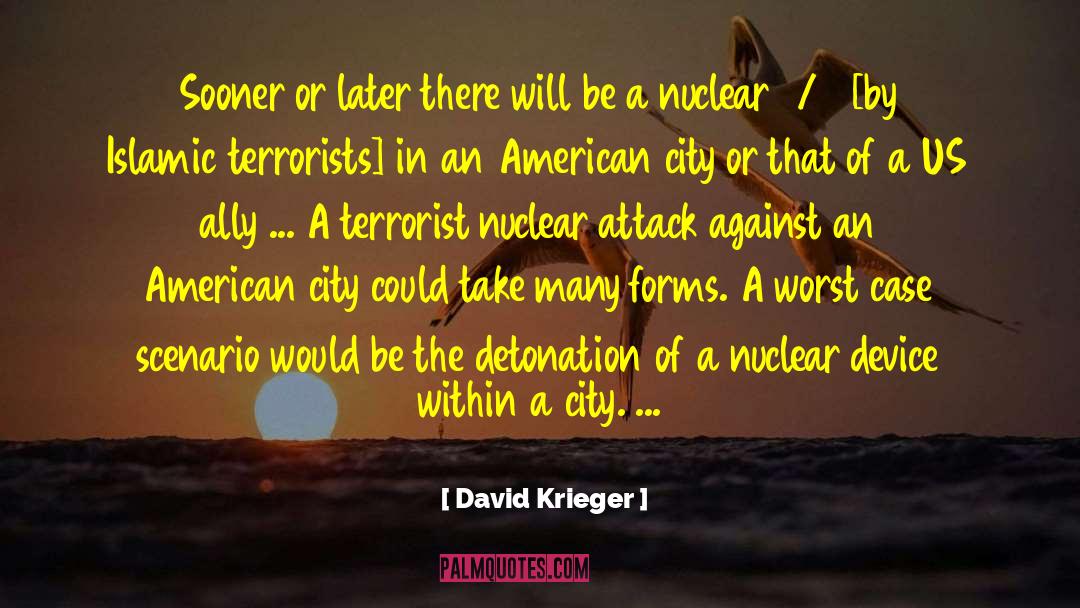 Nuclear Terrorism quotes by David Krieger