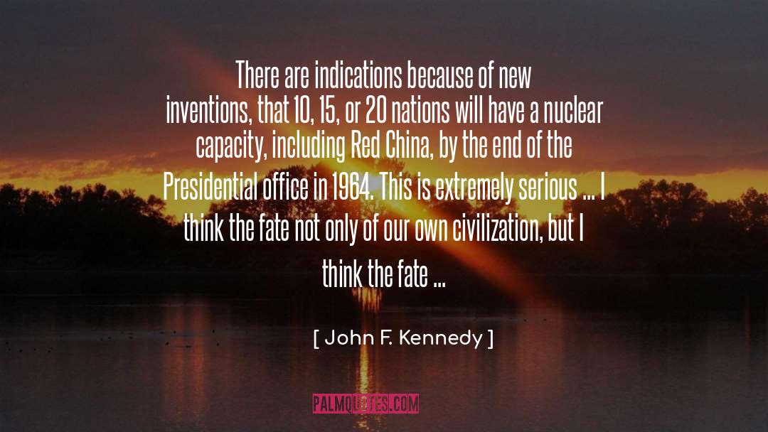 Nuclear War quotes by John F. Kennedy