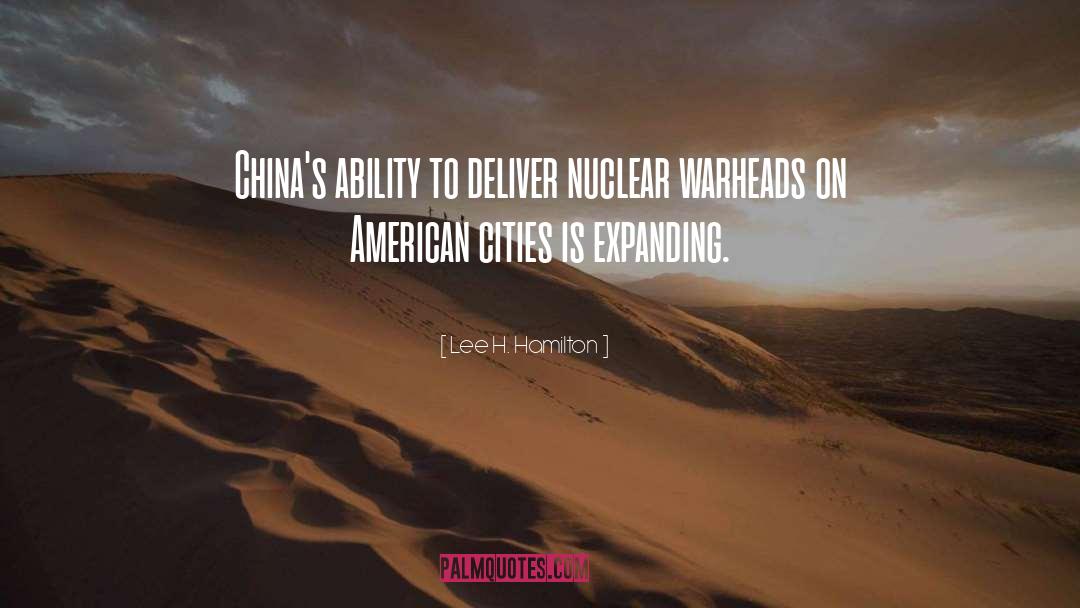 Nuclear War quotes by Lee H. Hamilton