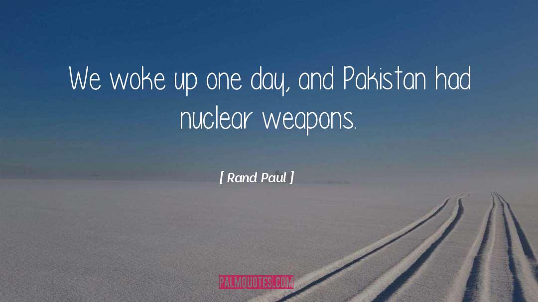 Nuclear Weapons quotes by Rand Paul