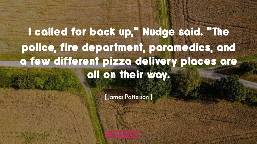 Nudge quotes by James Patterson