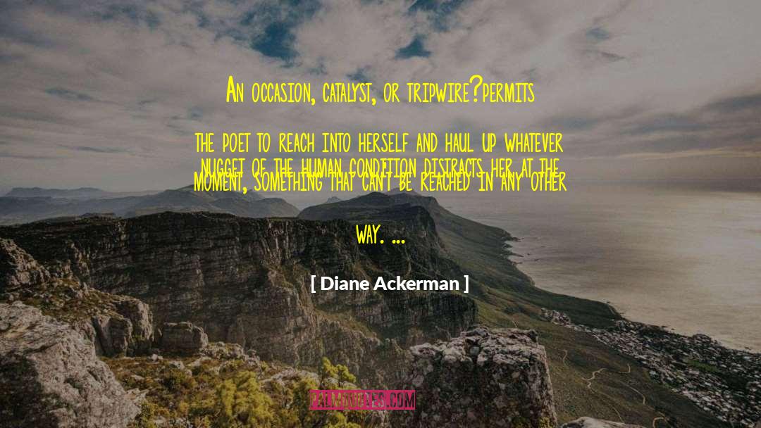 Nugget quotes by Diane Ackerman