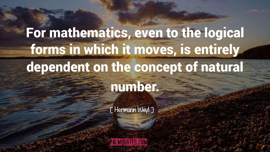 Number 3 quotes by Hermann Weyl