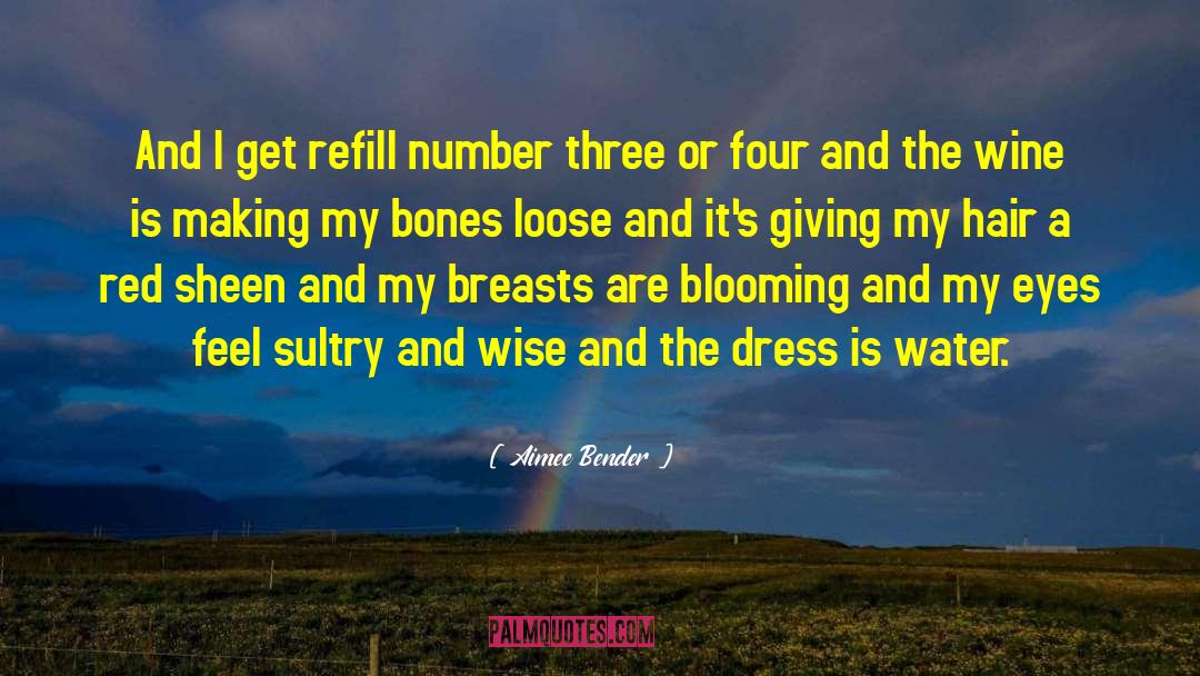 Number Three quotes by Aimee Bender