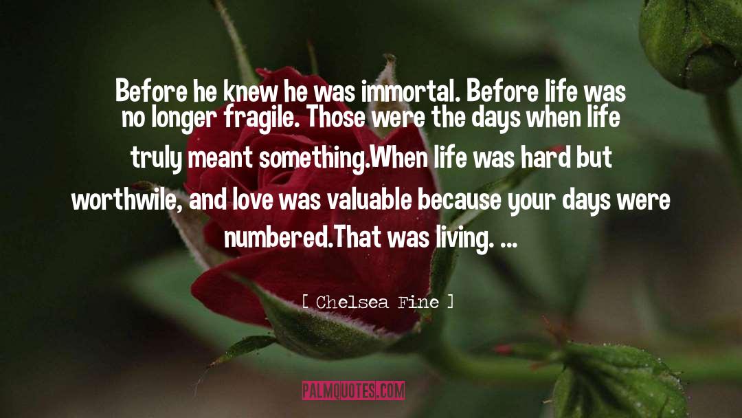Numbered quotes by Chelsea Fine