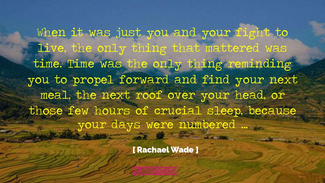 Numbered quotes by Rachael Wade