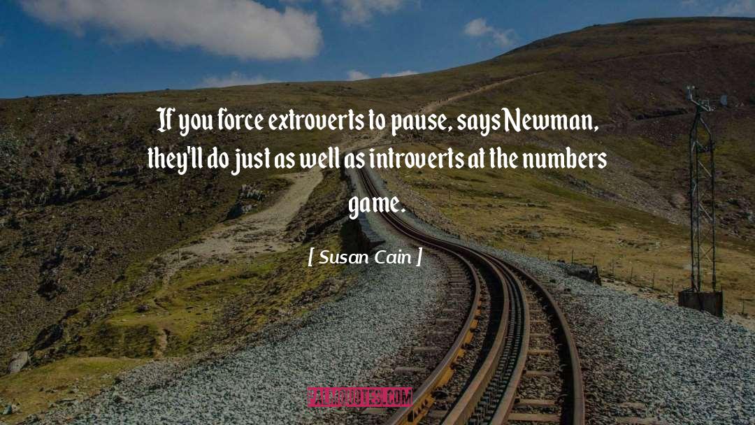 Numbers Game quotes by Susan Cain