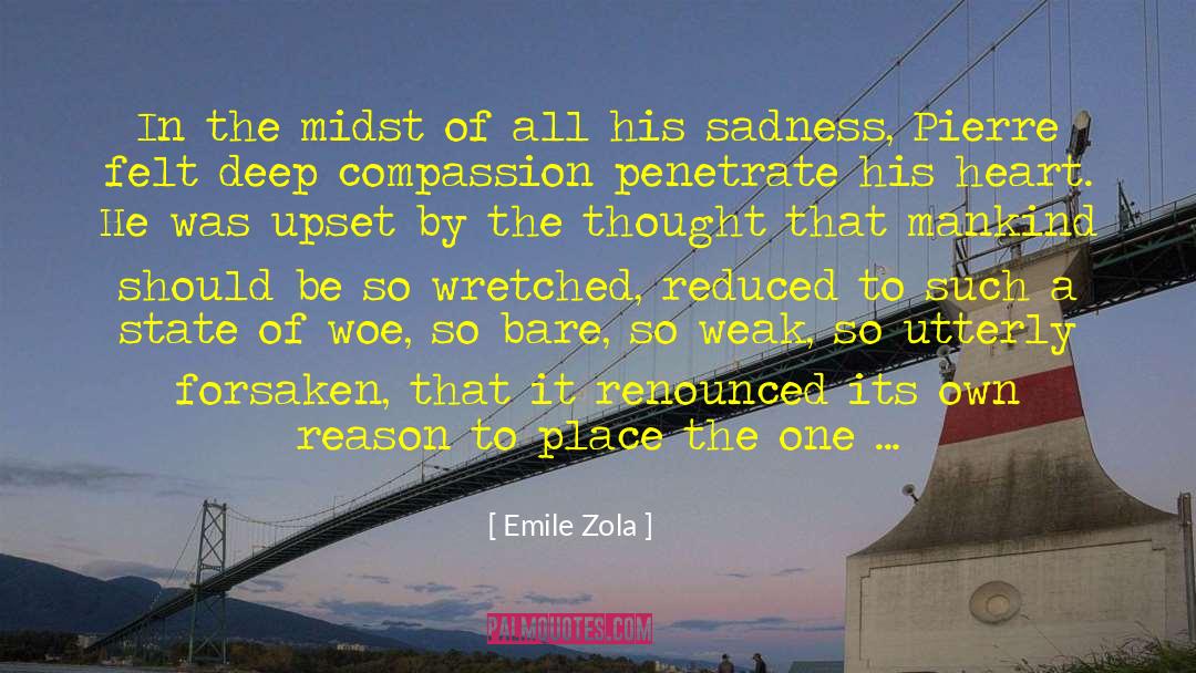 Numbing quotes by Emile Zola