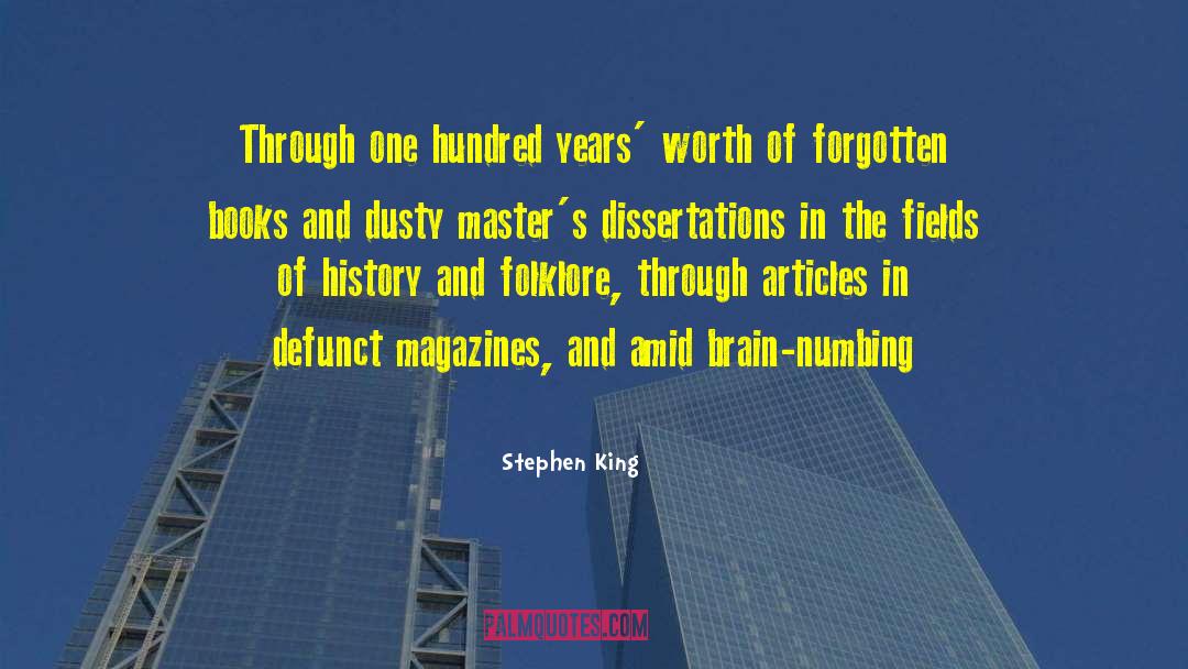 Numbing quotes by Stephen King