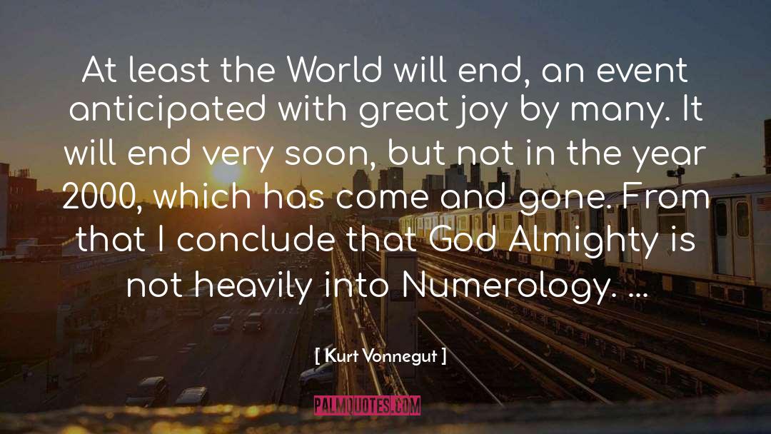 Numerology quotes by Kurt Vonnegut