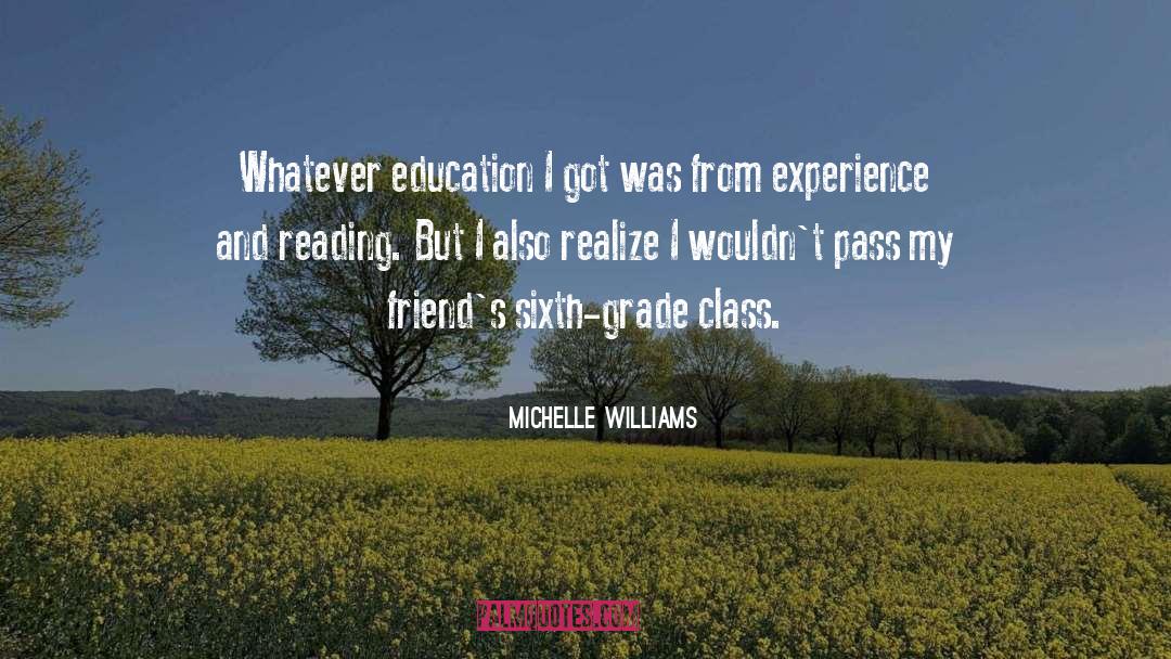 Nurick Grade quotes by Michelle Williams