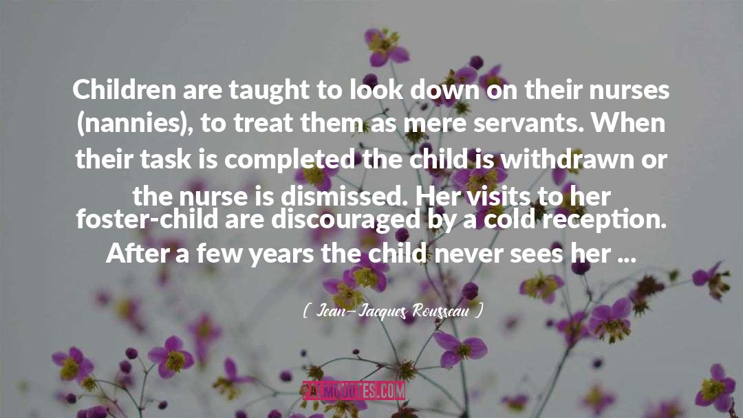 Nurse quotes by Jean-Jacques Rousseau
