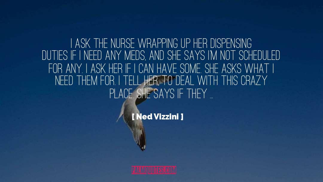 Nurse Temple quotes by Ned Vizzini