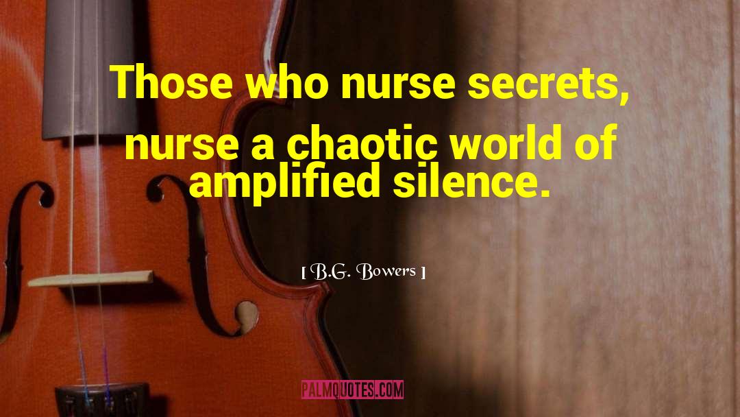 Nurse Temple quotes by B.G. Bowers