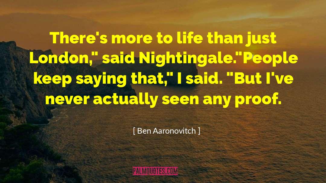 Nuru London quotes by Ben Aaronovitch