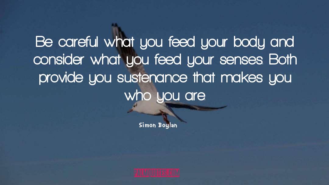 Nutrition quotes by Simon Boylan