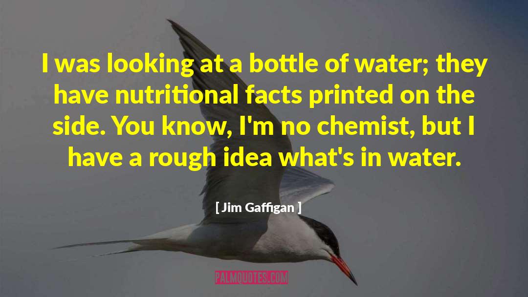 Nutritional quotes by Jim Gaffigan