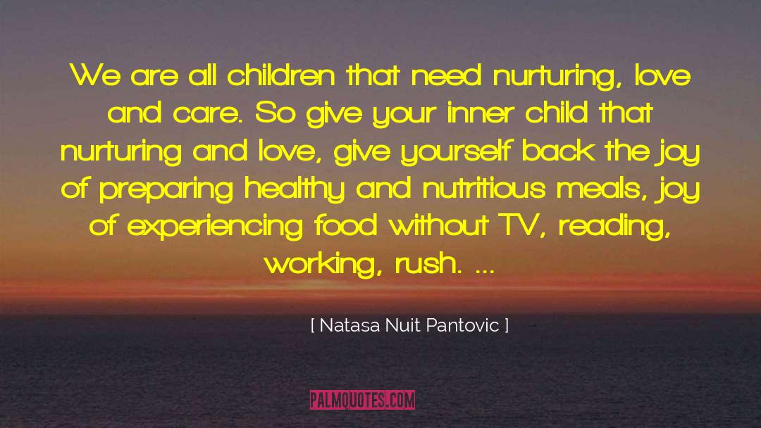 Nutritious quotes by Natasa Nuit Pantovic