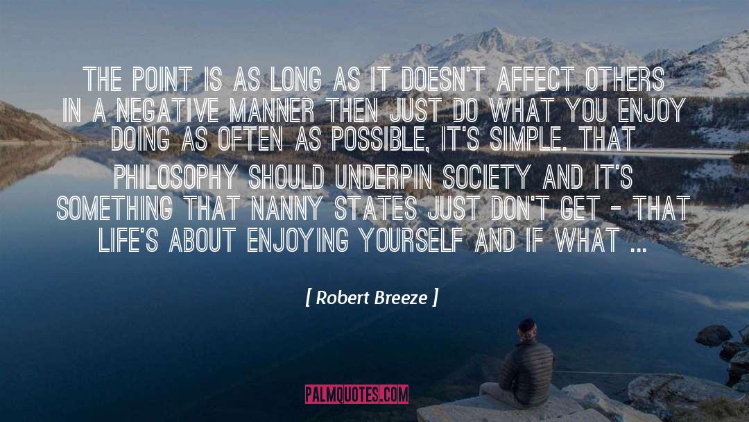Nutritiously Simple quotes by Robert Breeze