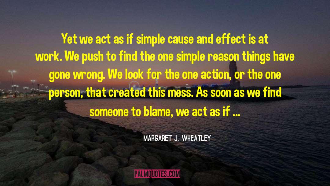 Nutritiously Simple quotes by Margaret J. Wheatley