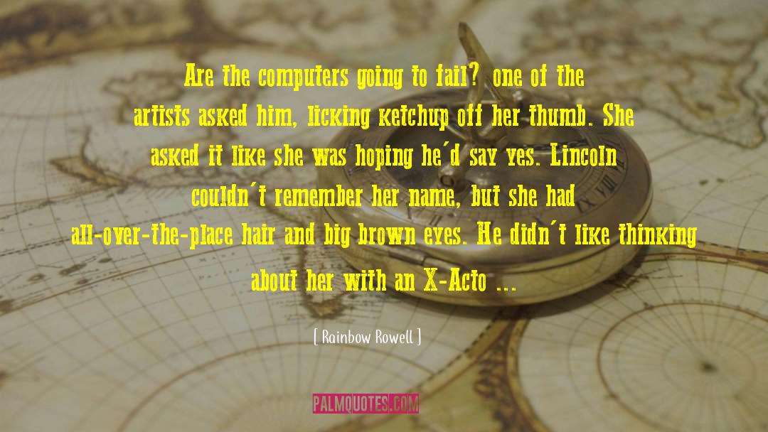 Nuviante Hair Trials quotes by Rainbow Rowell