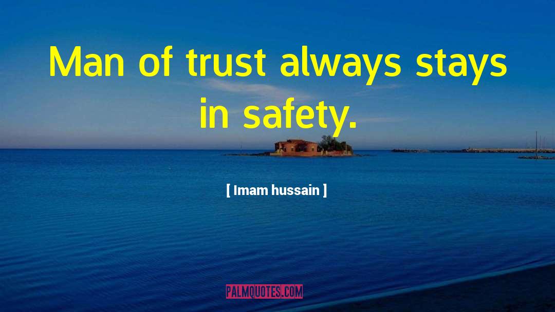 Nuzhat Hussain quotes by Imam Hussain