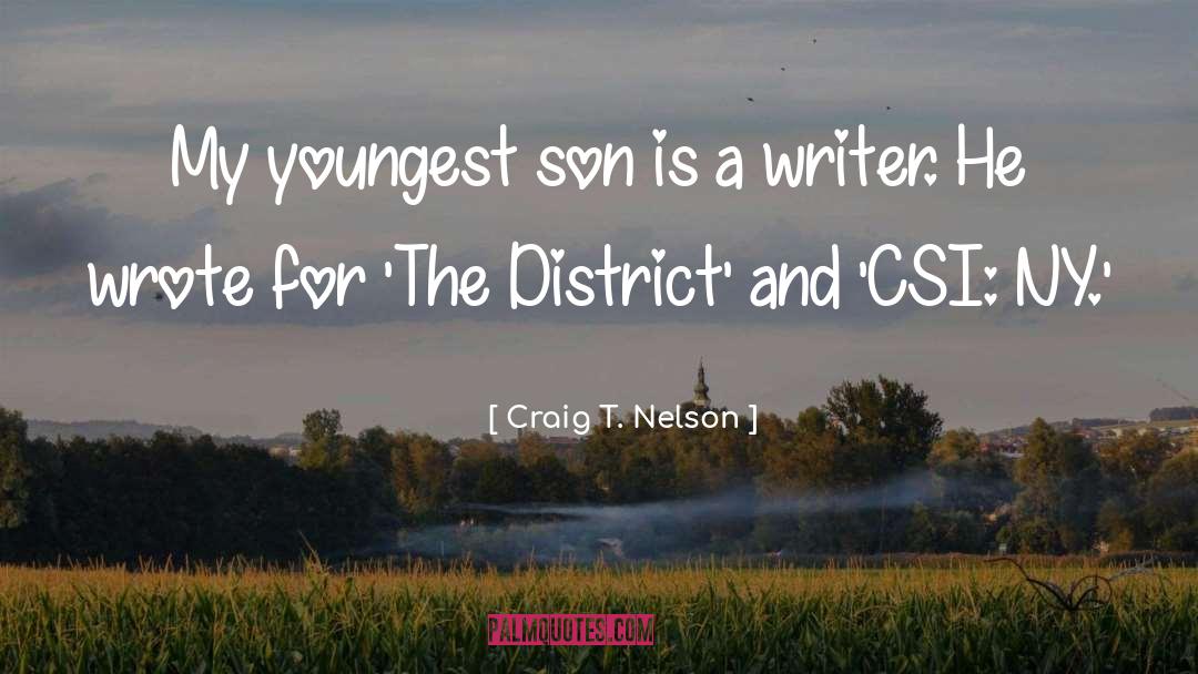 Ny quotes by Craig T. Nelson