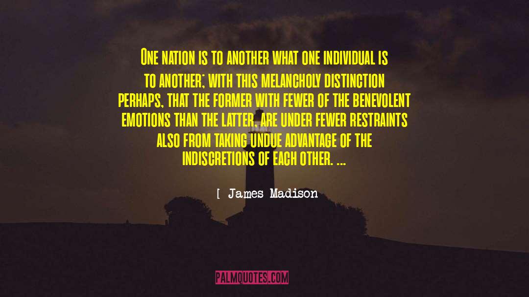 Nyaja James quotes by James Madison
