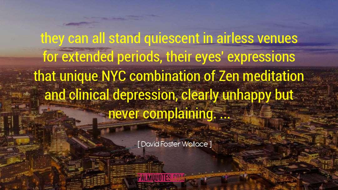 Nyc quotes by David Foster Wallace