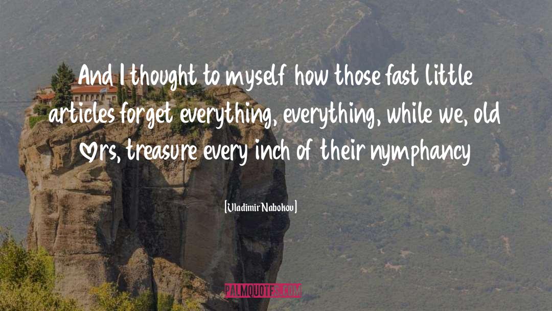 Nymph quotes by Vladimir Nabokov
