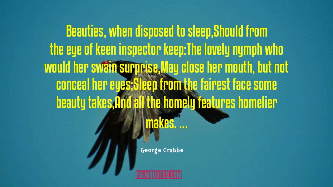 Nymph quotes by George Crabbe