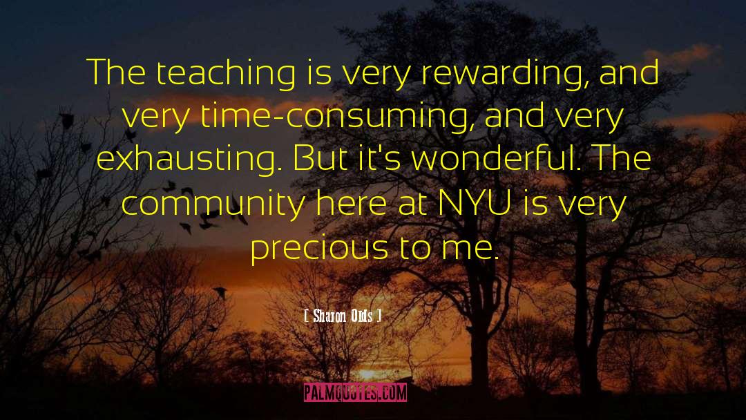 Nyu quotes by Sharon Olds